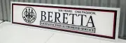 BERETTA FIREARMS LIGHT UP PREMIUM FLAT HANGING SIGN LIGHT LED