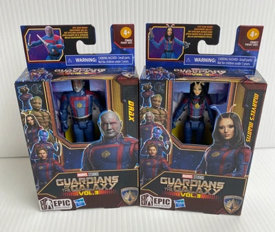 Guardians of the Galaxy Vol 3 Drax & Mantis Action Figures Hasbro 2023