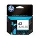 【APP下單點數9%送】HP 62 C2P06AA 原廠彩色墨水匣(C2P06A)(適用:HP OfficeJet OJ5740 / Envy5640 / Envy7640)