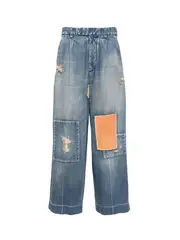 [kolor] Patch Jeans