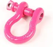 Rugged Ridge 11235.09 Pink 3/4" D-Shackles, Pair