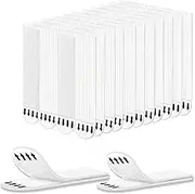 Cielasis - Large Picture Hanging Strips Heavy Duty, 24 Pairs (48 Strips) Adhesive Hooks for Walls, Hanging Photos No Nails, No Damage, No Nails, Poster Replacement Adhesive Strips