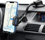 Phone Mount for Car, 2 in 1 Dashboard Windshield Phone Holder with Stabilizer