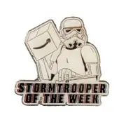 Star Wars Storm trooper of the week Amazon Employee Peccy Pin