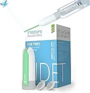 Portable Bidet | High Pressure | Travel Bidets with 2 Different Nozzle | Rechargeable Electric Portable Bidet for Men & Women | Portable Bidets for Travel (‌Military Green)