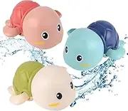 NASHRIO Baby Bath Toys Turtle Game for 2 3 4 Year Olds Toddler Kids Paddling Pool Toys with 3 Turtle Toys,Shower Bath Baby Toy for 1,2,3+ Year Old Boy Girl Toddler