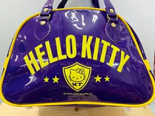 【震撼精品百貨】Hello Kitty 凱蒂貓 Sanrio HELLO KITTY防水手提包/透明防水包-藍黃#05265 震撼日式精品百貨
