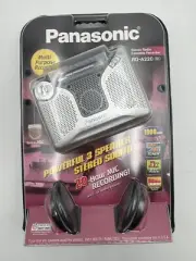 Panasonic Portable Cassette Recorder - Stereo Speakers Silver RQ-A220 BRAND NEW