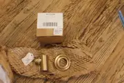 California Faucets Supply Elbow for Handshower Concave Base Satin Bronze PVD SH