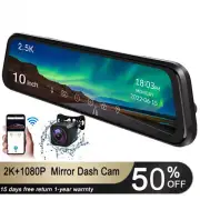 DVR with WIFI Car Rearview Mirror Recorder Dash Cam Registrar Rear View Camera