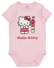 Baby Short Sleeve Bodysuit Hello Kitty