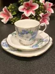 ROYAL ALBERT VINTAGE FINE BONE CHINA Petunia 1925-35