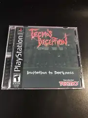 Tecmo’s Deception PS1 Replacement Case - NO DISC