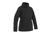 Bisley Ladies FLX & MOVE Hooded Soft Shell Jacket BJL6570 - Black