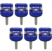 Blue Hard Top Quick Release Bolts Hard Top Thumb Screws Integrated D Ring