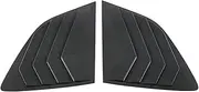 Rear Window Louvers Shutter Spoiler Side Vent Cover Trim Compatible for Honda CR-V CRV 2023 2024 Carbon Fiber Accessories Car Styling