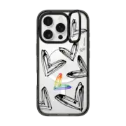iPhone 16 Pro Impact Ring Stand Case MagSafe Compatible Love one all