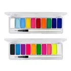 Face and Body Paints Glow in The Dark Painting Palette for