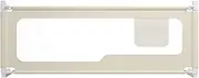 Baby Drop Protection Railings, Child Safety Protection, Bedside Bezel, Universal (Color : Beige, Size : 1.5m/Single Side)