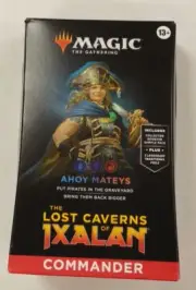 Magic the Gathering Ahoy Mateys Commander Deck Lost Caverns of Ixalan Blu/Rd/Blk
