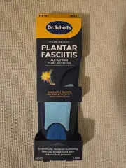 Dr. Scholl’s Orthotics For Plantar Fasciitis Shoe Insoles Men Size 8-13 One Pair