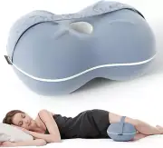 Knee Pillow for Side Sleepers - Cooling Leg Pillow for Side Sleeping - Memory Fo