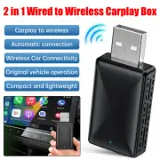 Wired To Wireless Car USB Adapter 5Ghz Smart AI Box for Original Wired Carplay