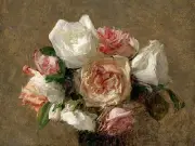 VASE OF ROSES Accent Tile Mural Kitchen Bathroom Wall Backsplash 8x6