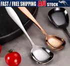 Square Head Stainless Steel Spoons, Rice Spoons, Soup Spoons, Large Spoons new