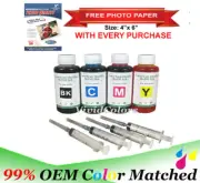 4x100ml refill ink (non-OEM) 202 T202 For XP-5100 WF-2860 Refillables