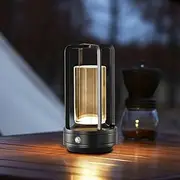 WinkleStar 2 Pack Rechargeable Table Lamp - Cordless Battery Operated Table Light with Touch Control, 3 Color Temperatures, Dimmable, Portable Wireless Lamp - Perfect for Indoor and Outdoor Use
