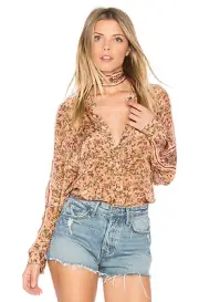 NWT Free People Skyway Drive-In Top Retail $108