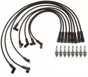 GM OE Ignition Wire Set & 8 ACDelco Rapidfire Spark Plugs Kit For Tornado V8