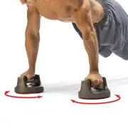 2Pcs Rotating Floor Push up Handles Push up Exercise Stands Prevent Wrist and