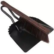 Dustpan and Brush Set-Handheld Angled Dust Pan and Hand Broom Set,Whisk Broom...