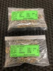 200pc 294-150-RC 150 Ohm 1 Watt 5% Carbon Film Resistor | New