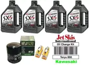 Kawasaki TERYX 800 Oil Change Service Kit Tune Up Spark Plugs Oil Filter TERYX4