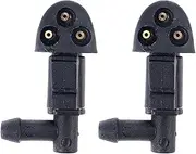 2 Pack Car Windshield Washer Wiper Water Jet Spray Nozzle Windscreen Washer Jets，for Chevrolet Cruze 2009-2014