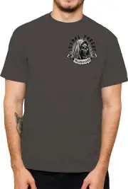 Lethal Threat Kill by Lust Mens Short Sleeve T-Shirt Gray