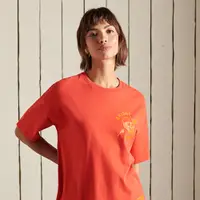 在飛比找蝦皮商城優惠-【Superdry】女裝 短袖T恤 BOHO AND ROC