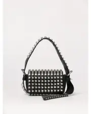 Alexander Wang Studs Martini Mini Crossbody Women Black Mini Bags