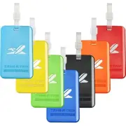 Bright Colorful Luggage Tags, Soft Assorted Suitcase Luggage Bag Tags by (7 C...