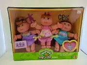 NEW Mattel Cabbage Patch Kids Sing'n Go Triplets Sing and Go