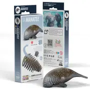 Eugy Puzzles Manatee 3D Puzzle at Nordstrom One Size No Color