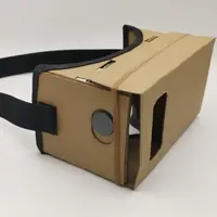 在飛比找蝦皮購物優惠-谷歌VR cardboard 3D紙盒眼镜-一代高配版-居家