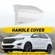 White Front Door Driver Side Handle Key Cover Cap Bezel For Ford Fusion Edge