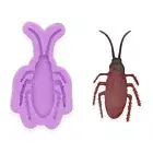 Silicone Cockroach Pattern Chocolate Fondant DIY Craft Clay Resin Mould