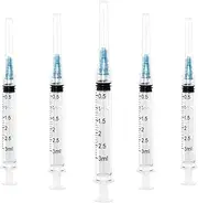 3ml Syringe with 23Ga 25mm Disposable Individually Wrapped, Pack for 30