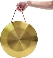 Umiup Gong Chinese gong Large gong Mini gong 15Cm-60Cm Bronze-Plated Pure gong and Drum Instrument