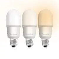 在飛比找松果購物優惠-【歐司朗OSRAM】12W LED燈泡E27接頭 白光/黃光
